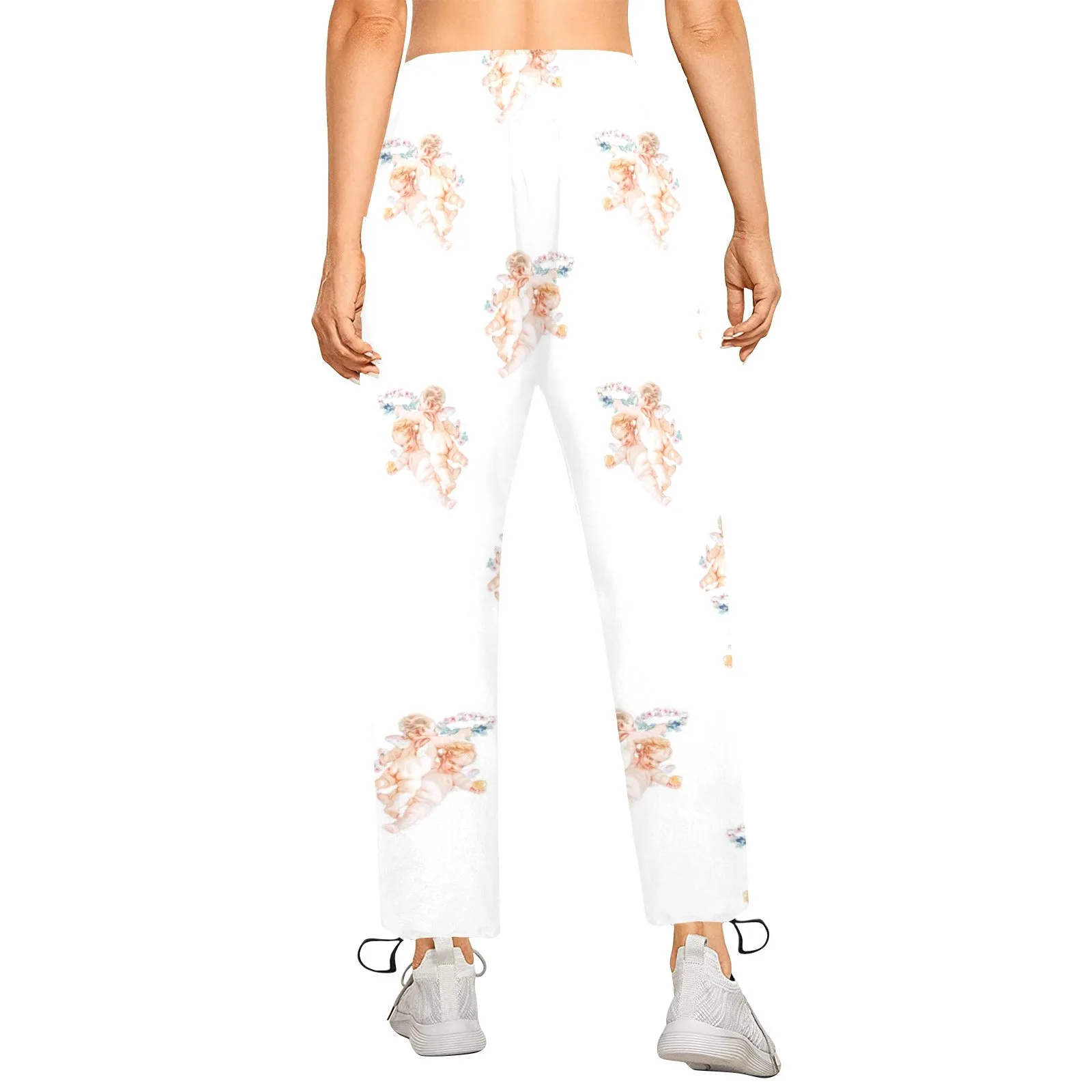 cheribum aloft smaller Women's Quick Dry Cargo Sweatpants (Model L65)
