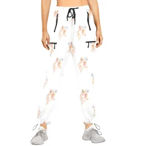 cheribum aloft smaller Women's Quick Dry Cargo Sweatpants (Model L65)