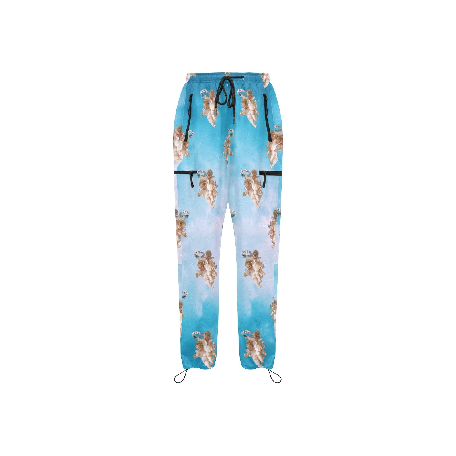 cheribum in the clouds print 3 Women's Quick Dry Cargo Sweatpants (Model L65)
