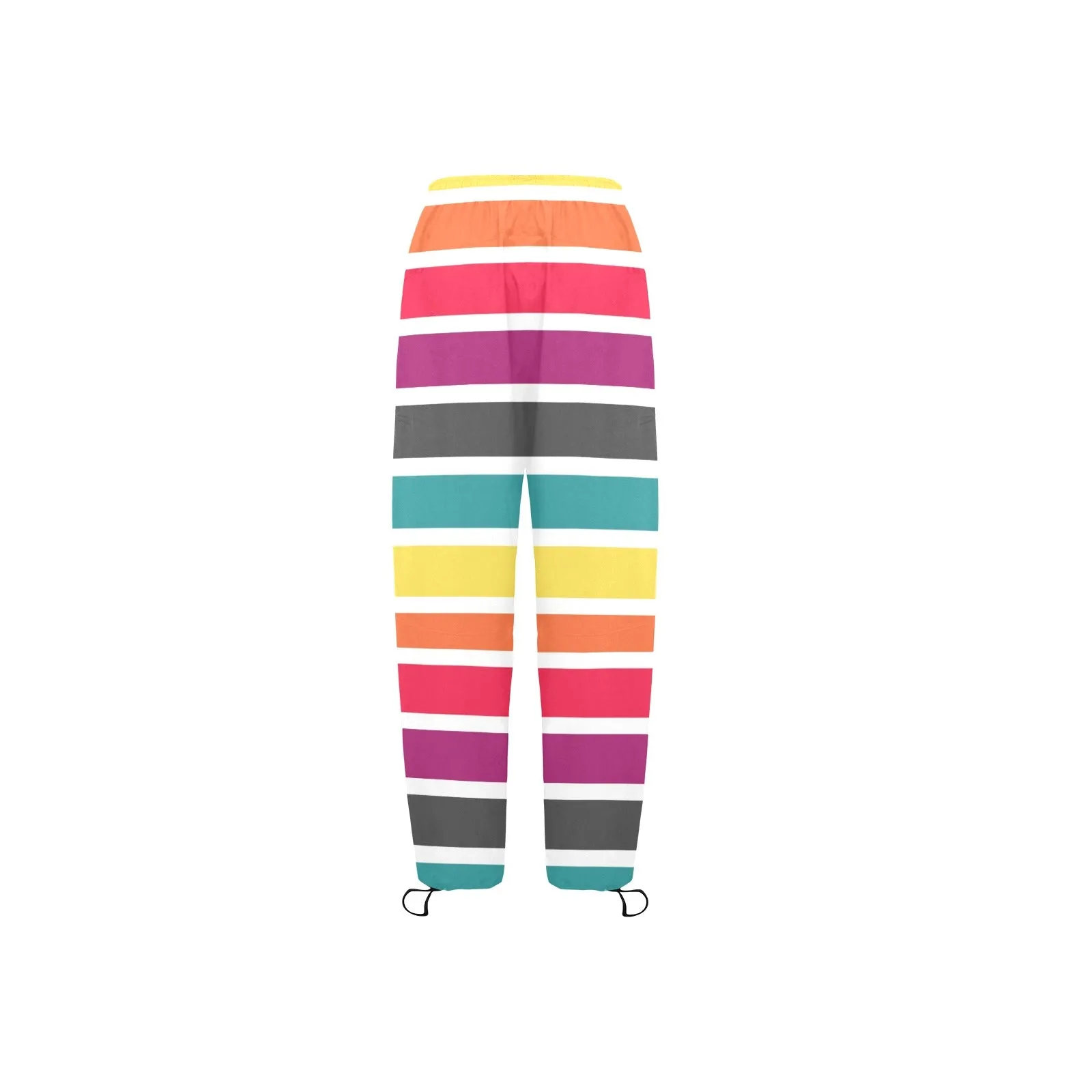 double print color pallette Women's Quick Dry Cargo Sweatpants (Model L65)