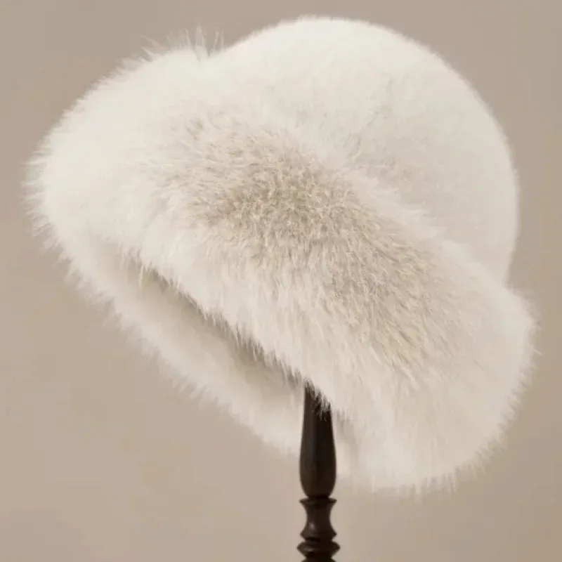 Fluffy Fur Bucket Hat