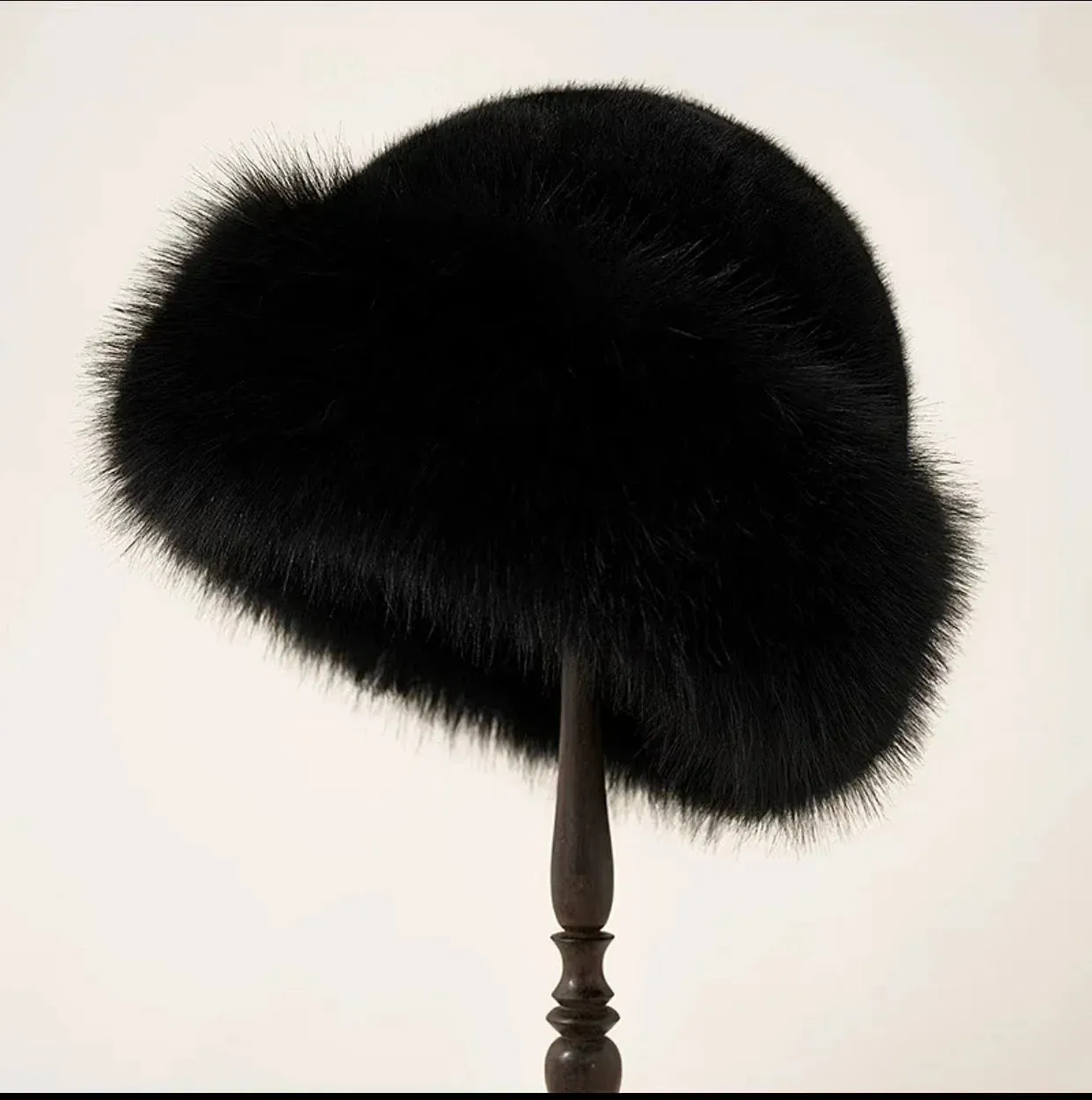 Fluffy Fur Bucket Hat