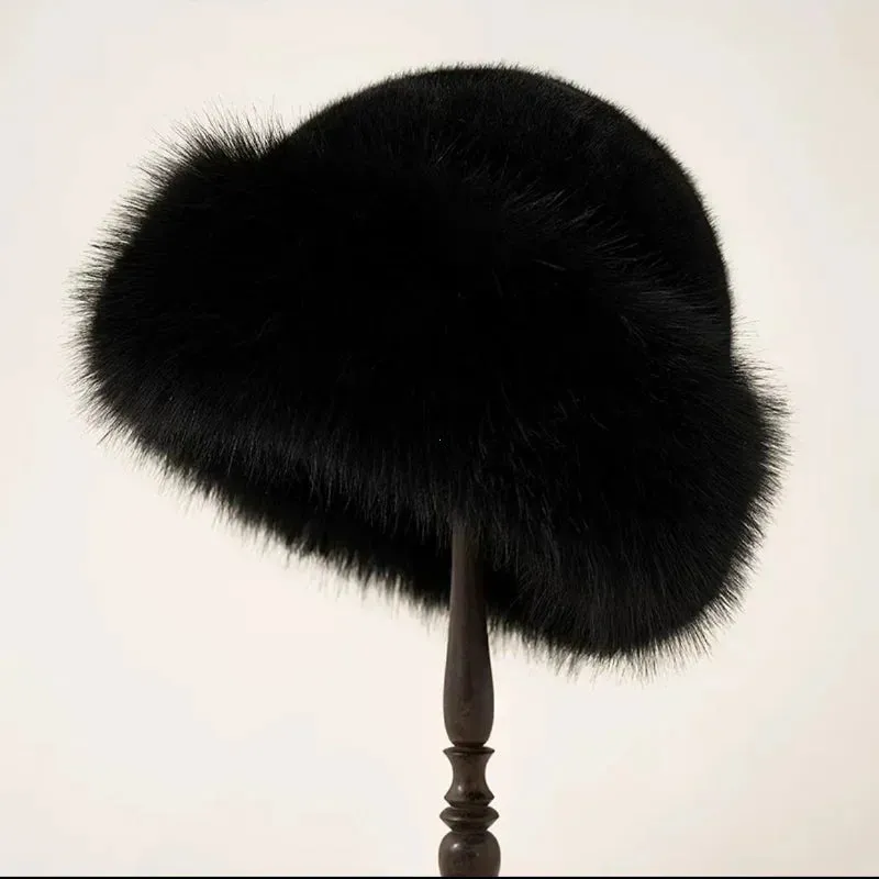 Fluffy Fur Bucket Hat