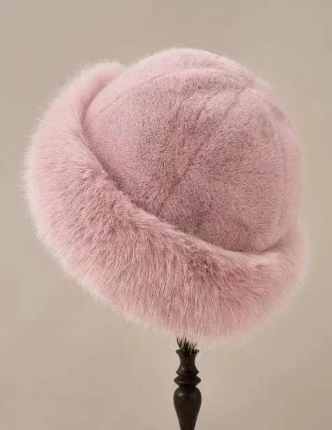 Fluffy Fur Bucket Hat