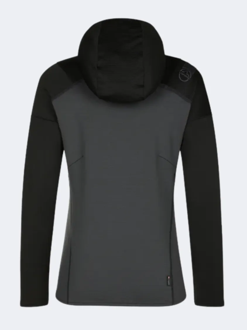 La Sportiva Upendo Women Hiking Hoody Carbon/Cherry Tomato