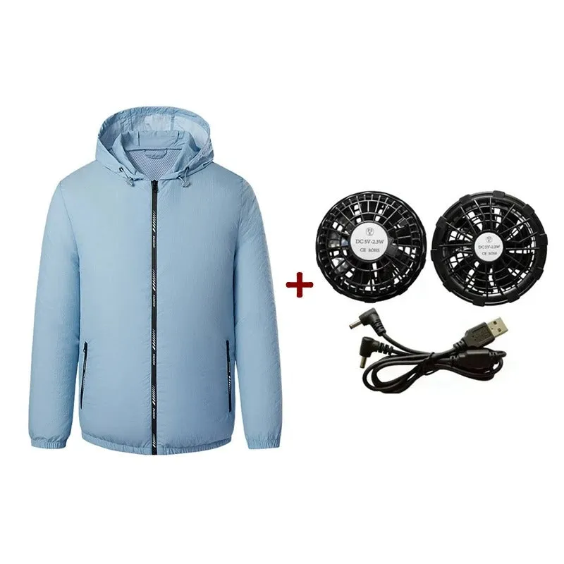 USB Powered Cooling Airflow Jacket